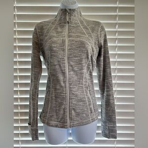 Lululemon Define jacket.  RARE, In Excellent Condition, size 8, Black/ Grey